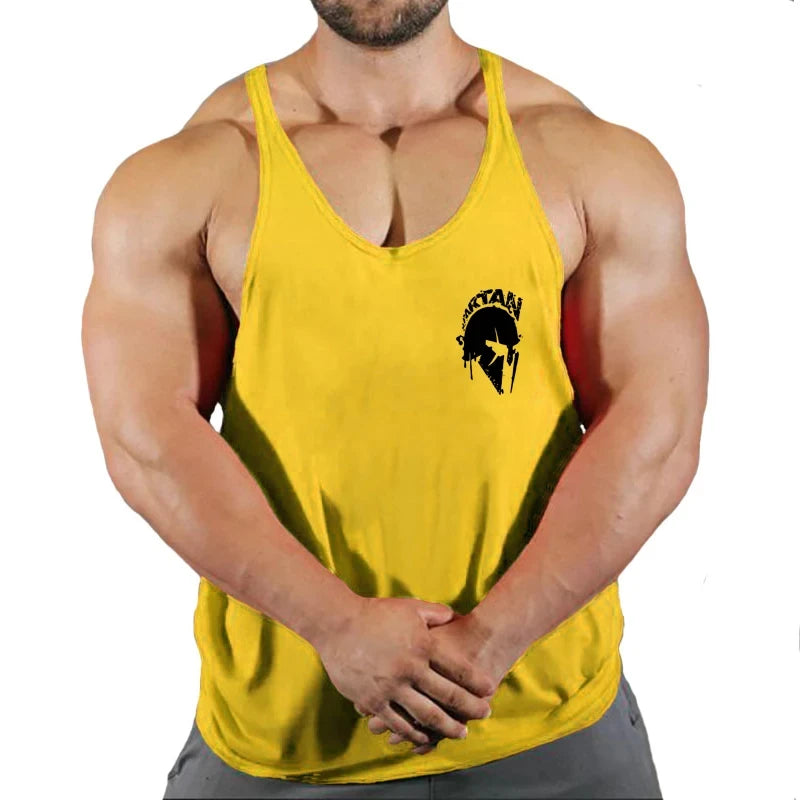 Spartan Mens Work-out Tank Top