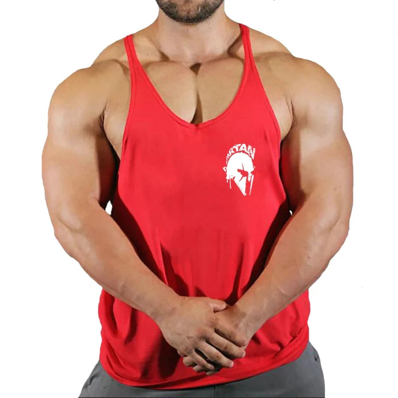 Spartan Mens Work-out Tank Top