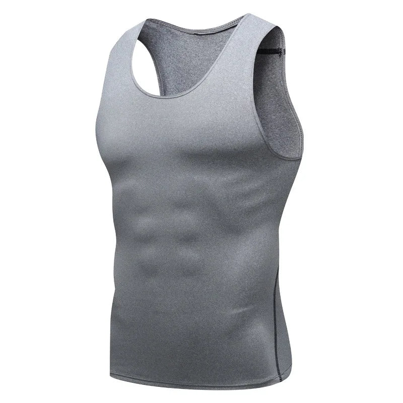 Mens Quick Dry Compression Tank Top