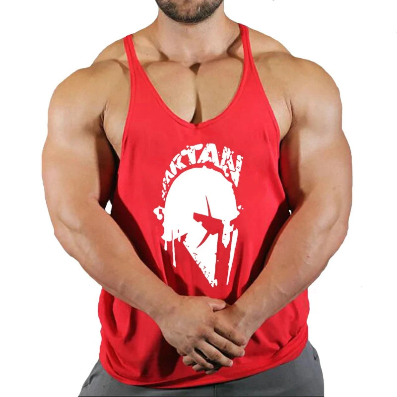 Spartan Mens Work-out Tank Top