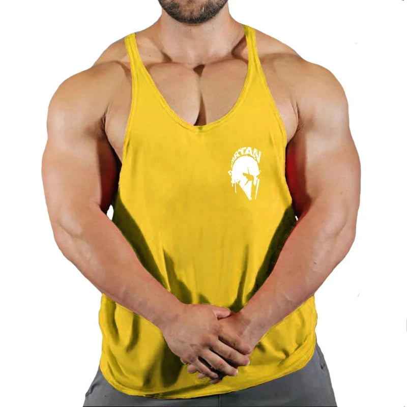 Spartan Mens Work-out Tank Top