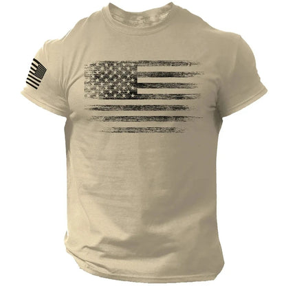 Mens Workout Flag T-Shirt