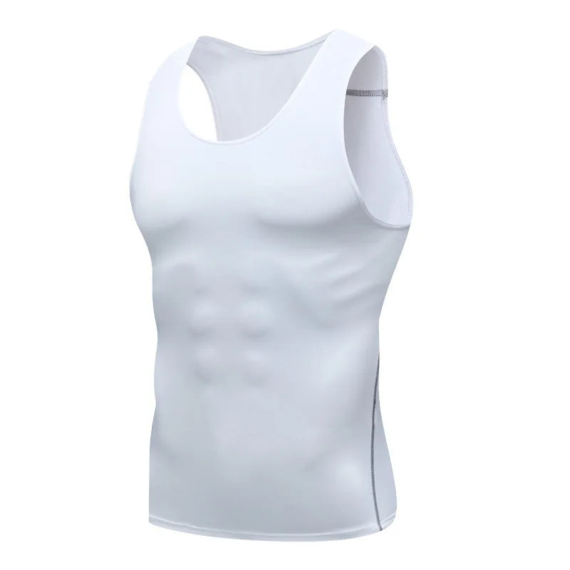 Mens Quick Dry Compression Tank Top