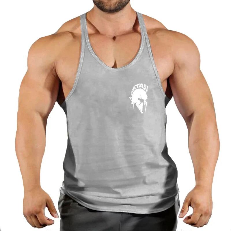 Spartan Mens Work-out Tank Top