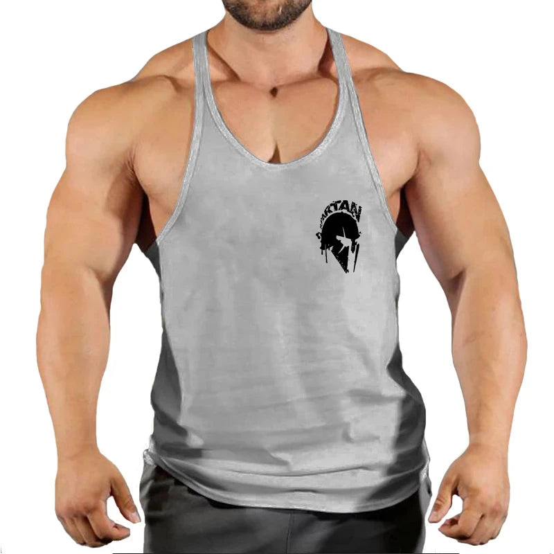Spartan Mens Work-out Tank Top