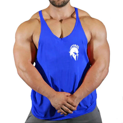 Spartan Mens Work-out Tank Top