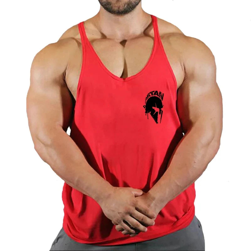 Spartan Mens Work-out Tank Top