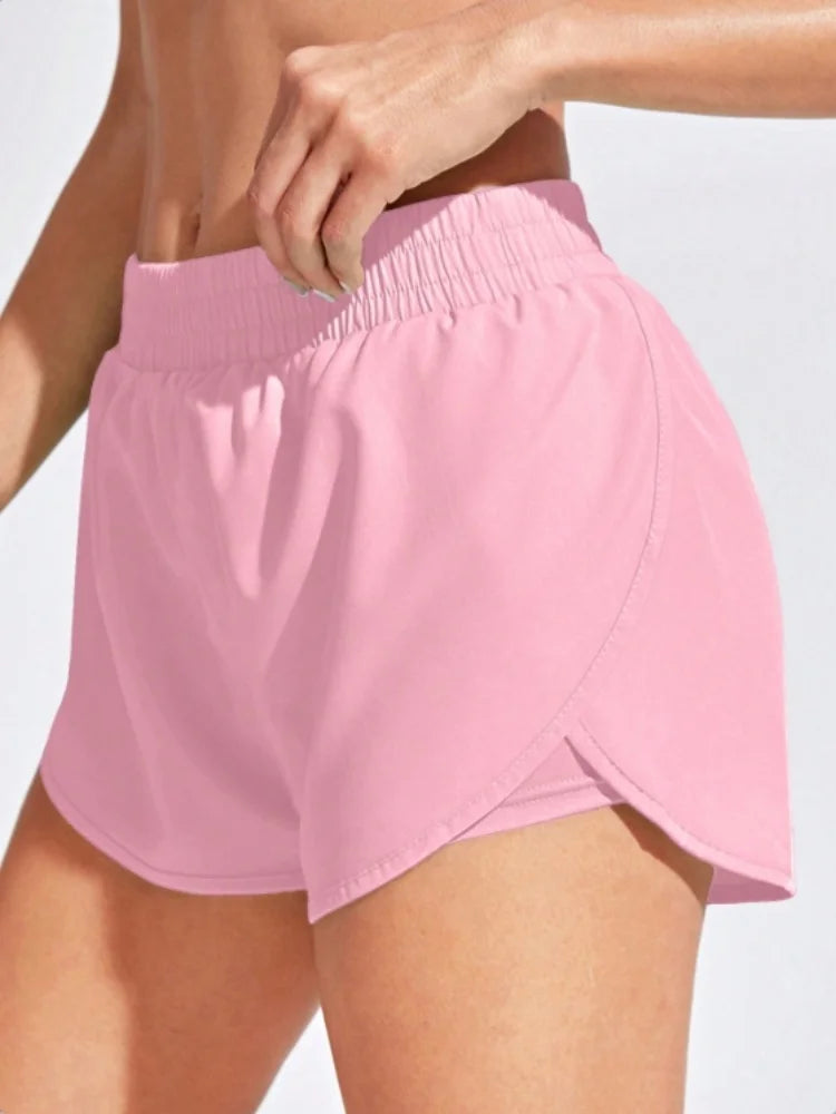 Women's Elastic Running Shorts