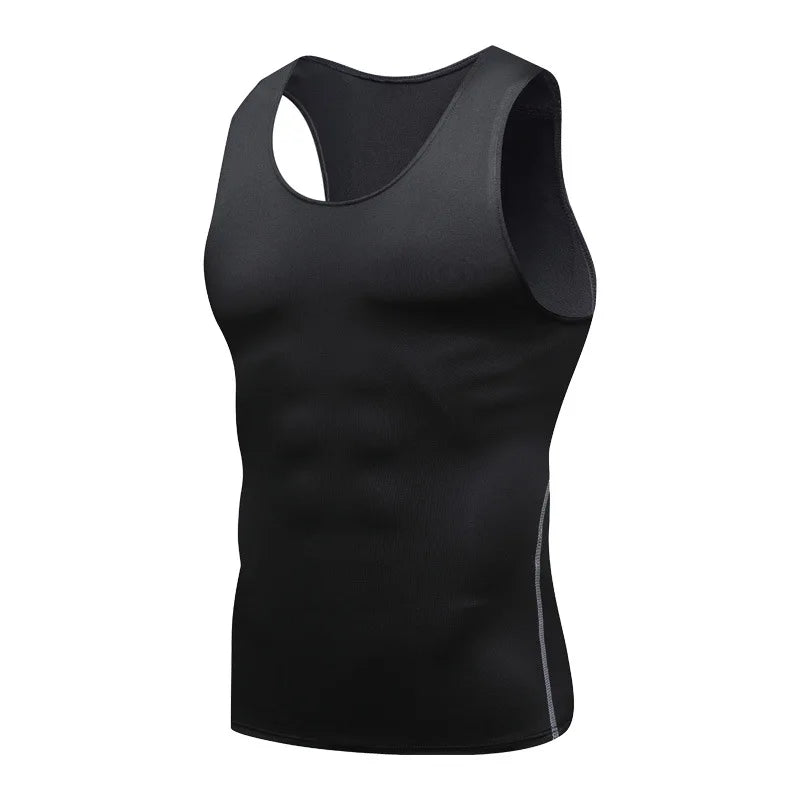 Mens Quick Dry Compression Tank Top