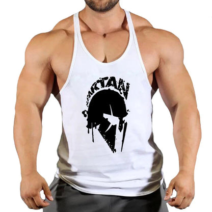 Spartan Mens Work-out Tank Top