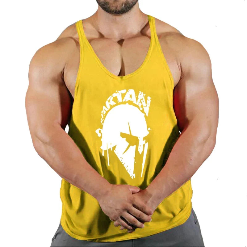 Spartan Mens Work-out Tank Top