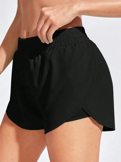 Women's Elastic Running Shorts
