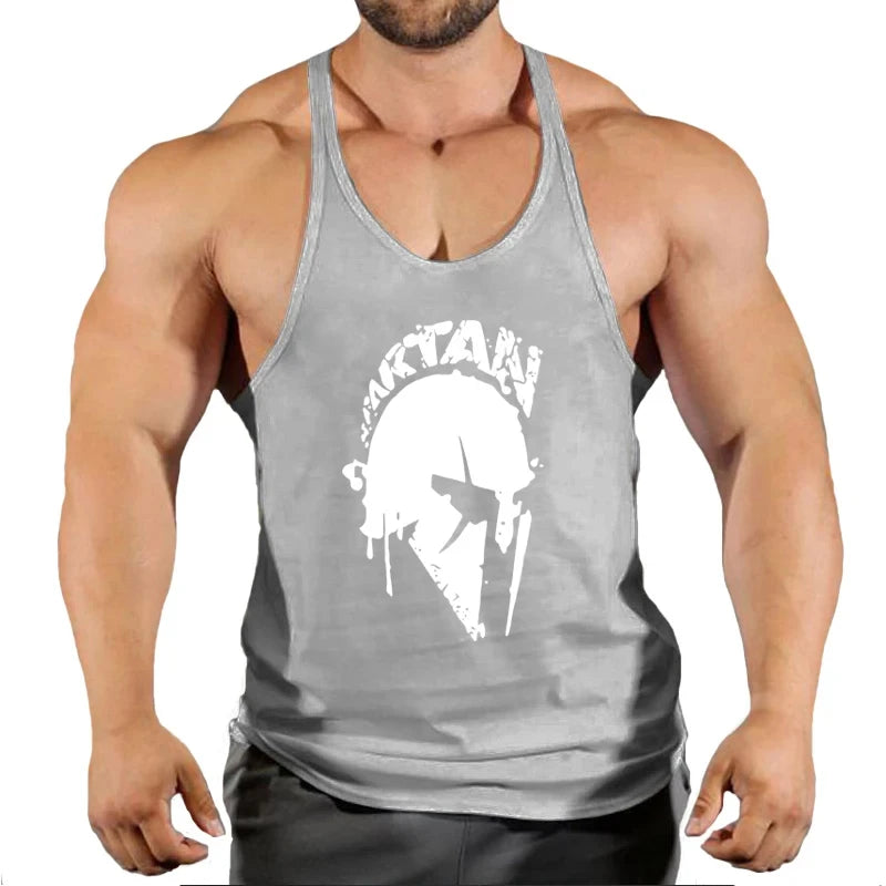 Spartan Mens Work-out Tank Top