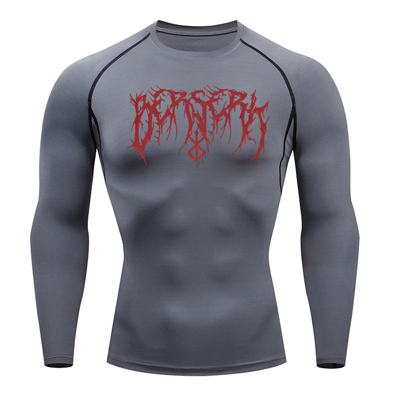 Mens Compression Workout Shirt
