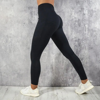 Women's Active Wear Leggings With Side Pocket