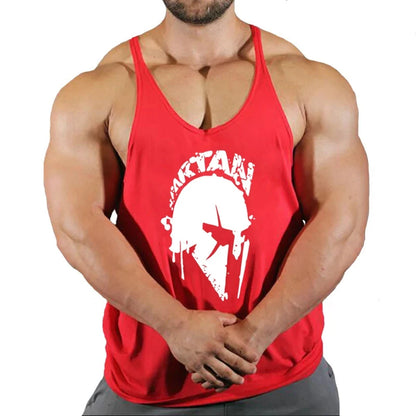 Spartan Mens Work-out Tank Top