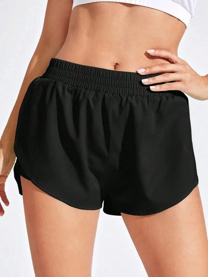 Women's Elastic Running Shorts